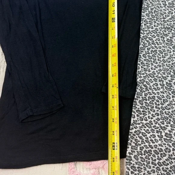 Girl Friends By Anita‎ G Kids Black Sleeve Top & Leopard Print Pants Size 10 - Picture 3 of 8